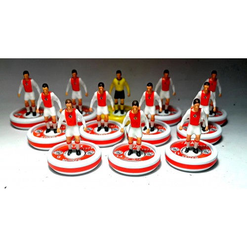 Subbuteo Andrew Table Soccer Ajax 1971 European Cup Winners on WSB Professional bases